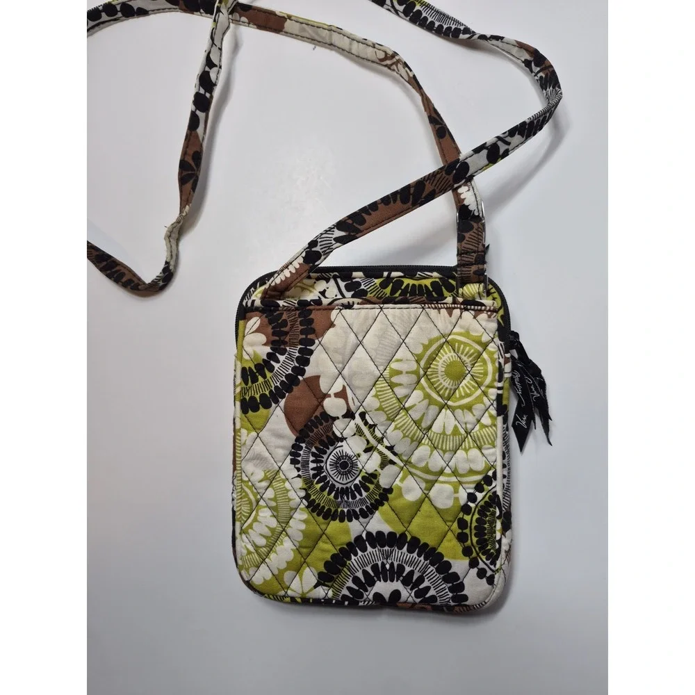 Vera Bradley's Crossbody Purse Mini Hipster‎ Quilted Y2k Baroque Retired Print